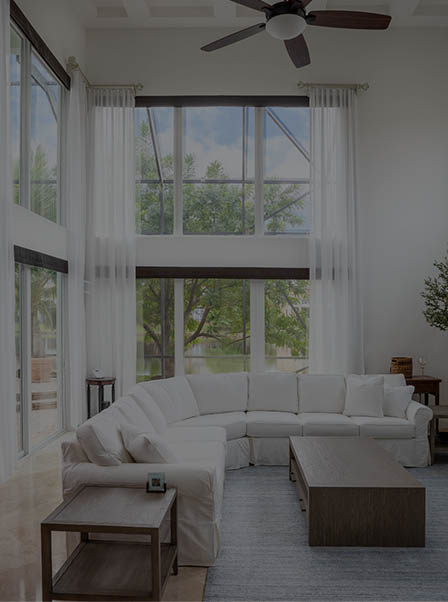 Impact window with multi-point locking